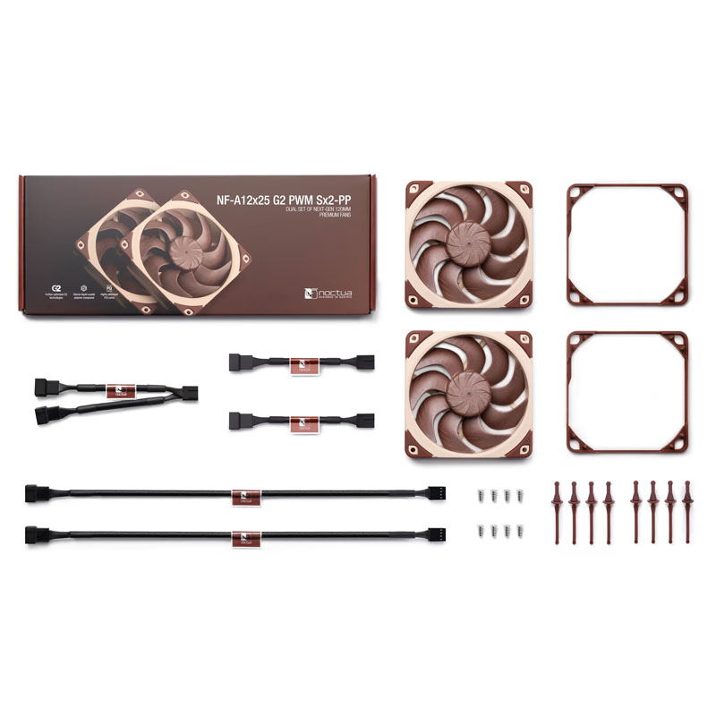 NOCTUA NF-A12x25 G2 PWM Sx2-PP - Imagen 3