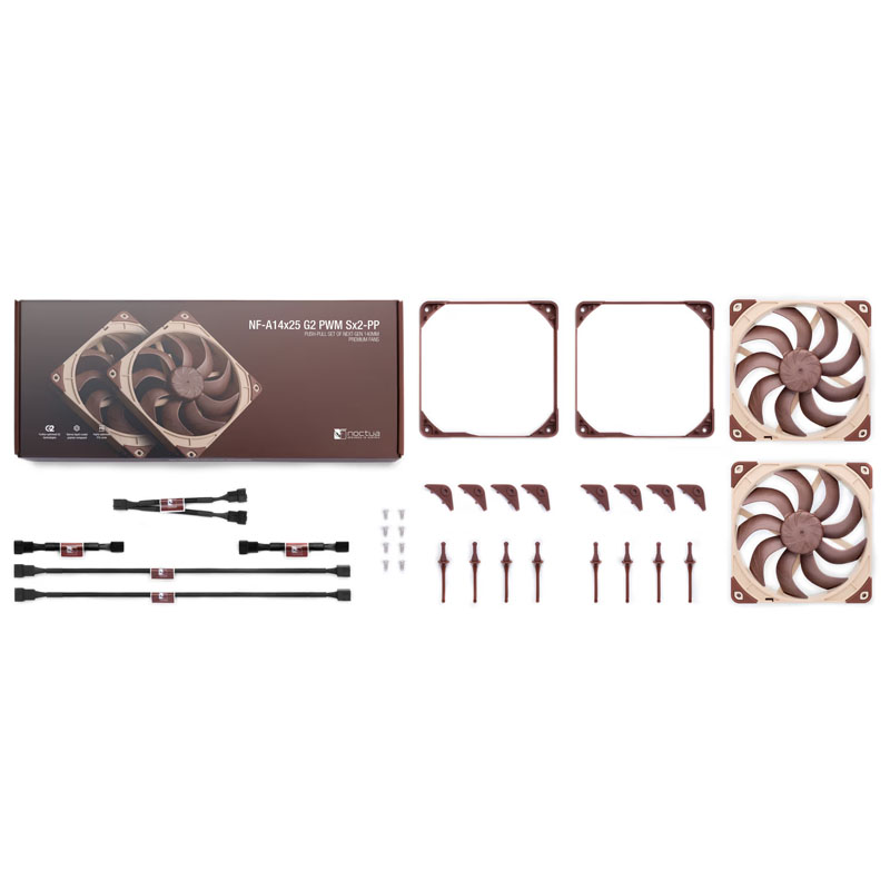 NOCTUA NF-A14x25 G2 PWM Sx2-PP - Imagen 3