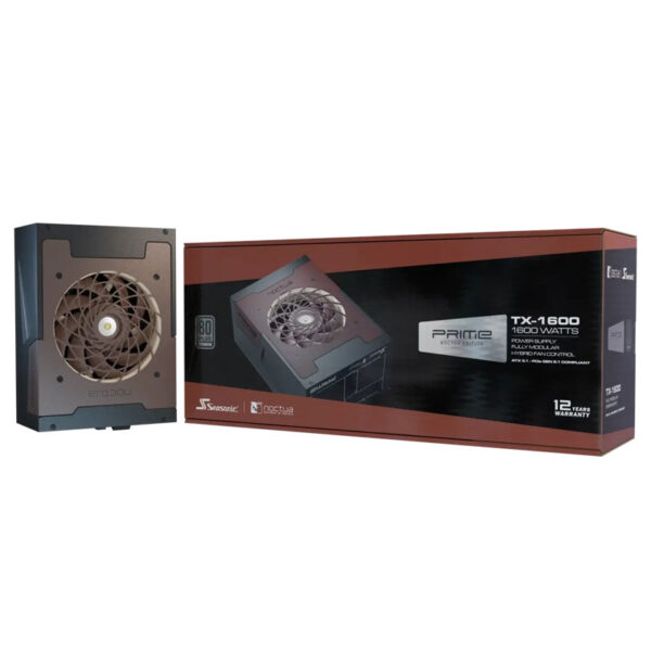 SEASONIC PRIME TX-1600 NOCTUA Edition - Imagen 4